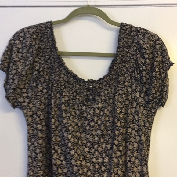 Cute boho lucky Brand top - Picture 2 of 4